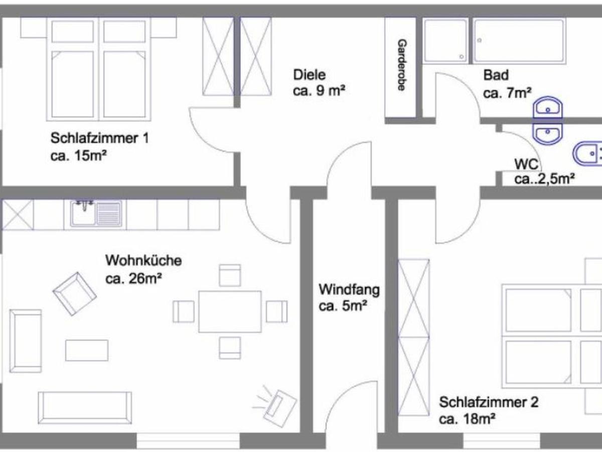 Ferienwohnung Haus Wannenberg Tengen Eksteriør billede